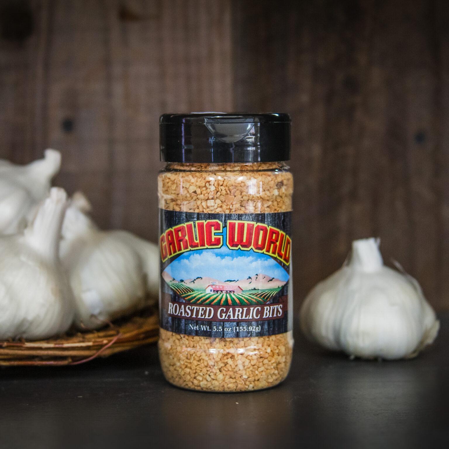Garlic World Roasted Garlic Bits Garlic World