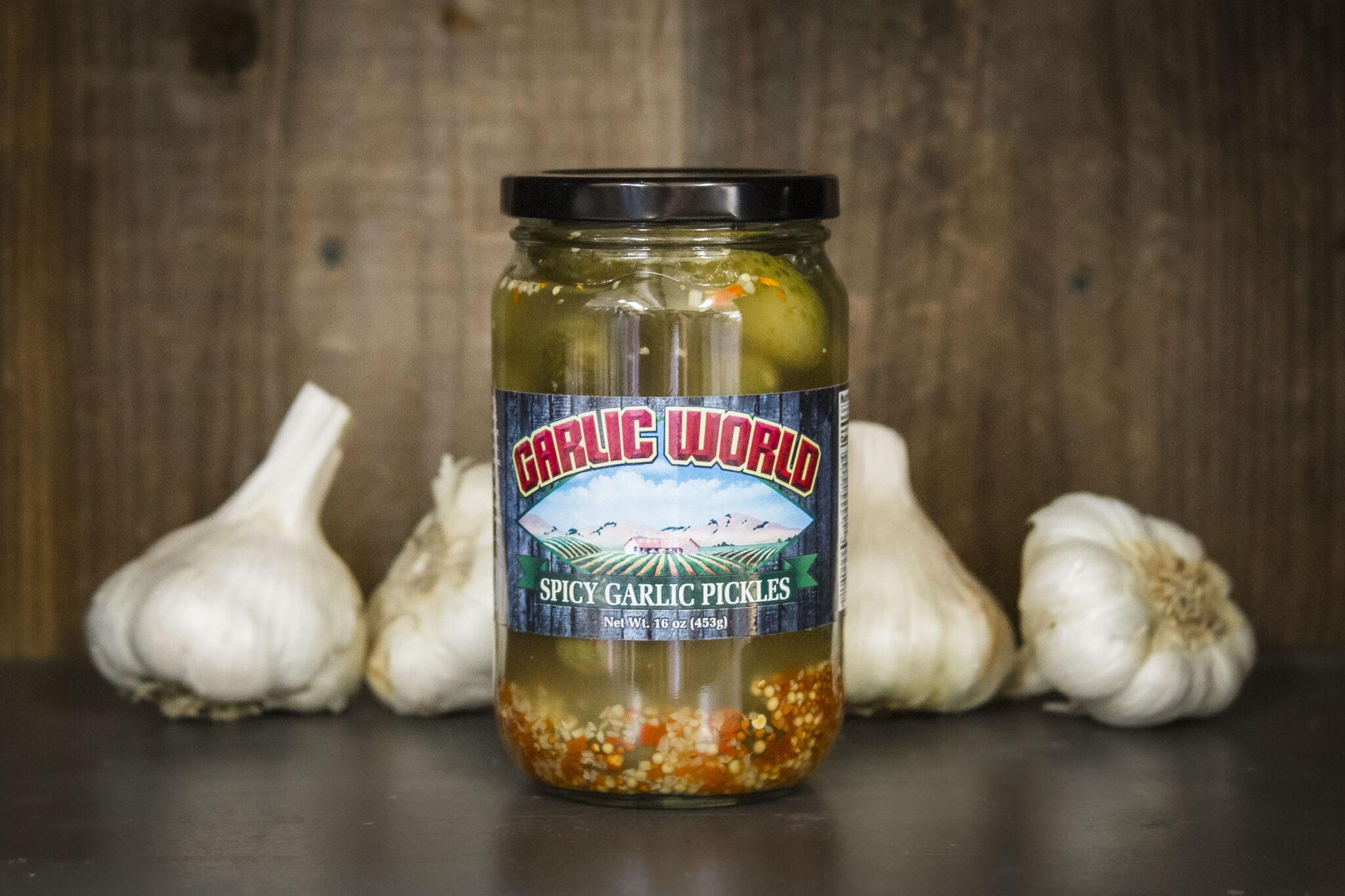 Garlic World Spicy Garlic Pickles Garlic World